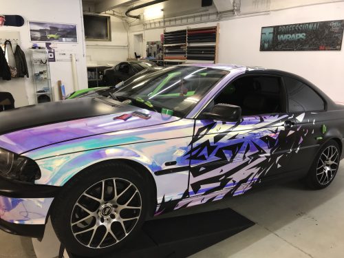 Teilfolierung Designfolierung